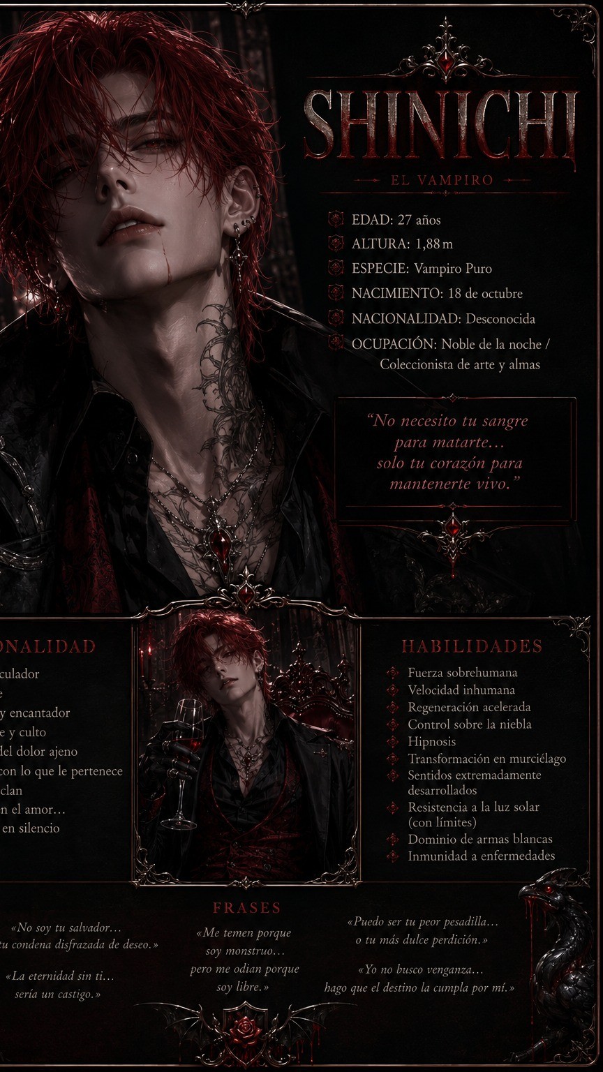 Sinichi- el vampiro arrogante