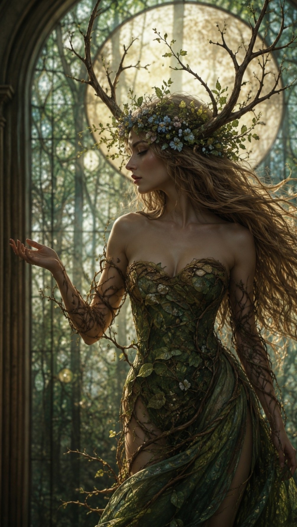 Fenrean - Goddess of the Untamed paths.