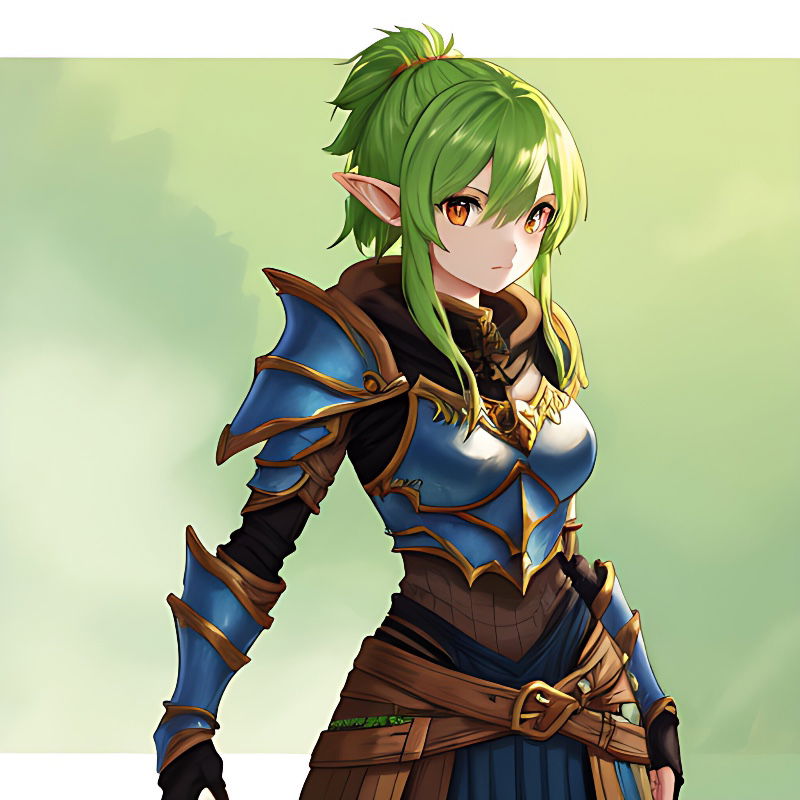Prim the Dragon Rider — Elf AI chat character