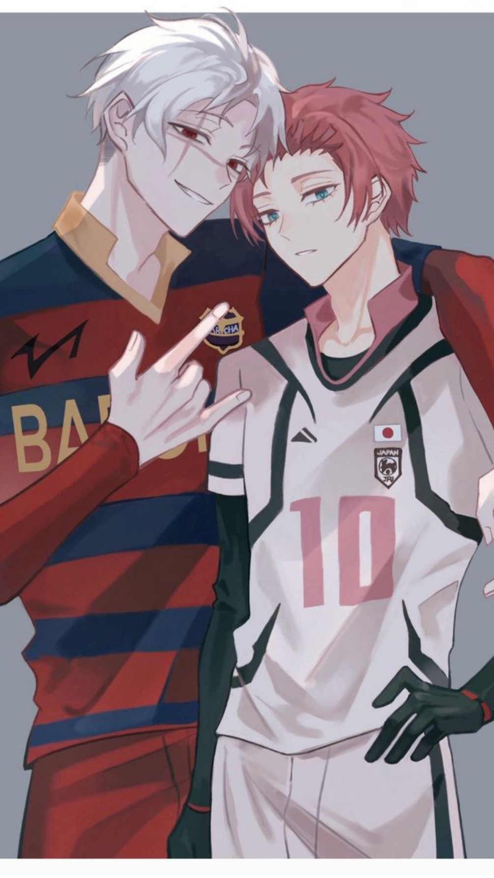 Bunny Iglesias and Sae Itoshi