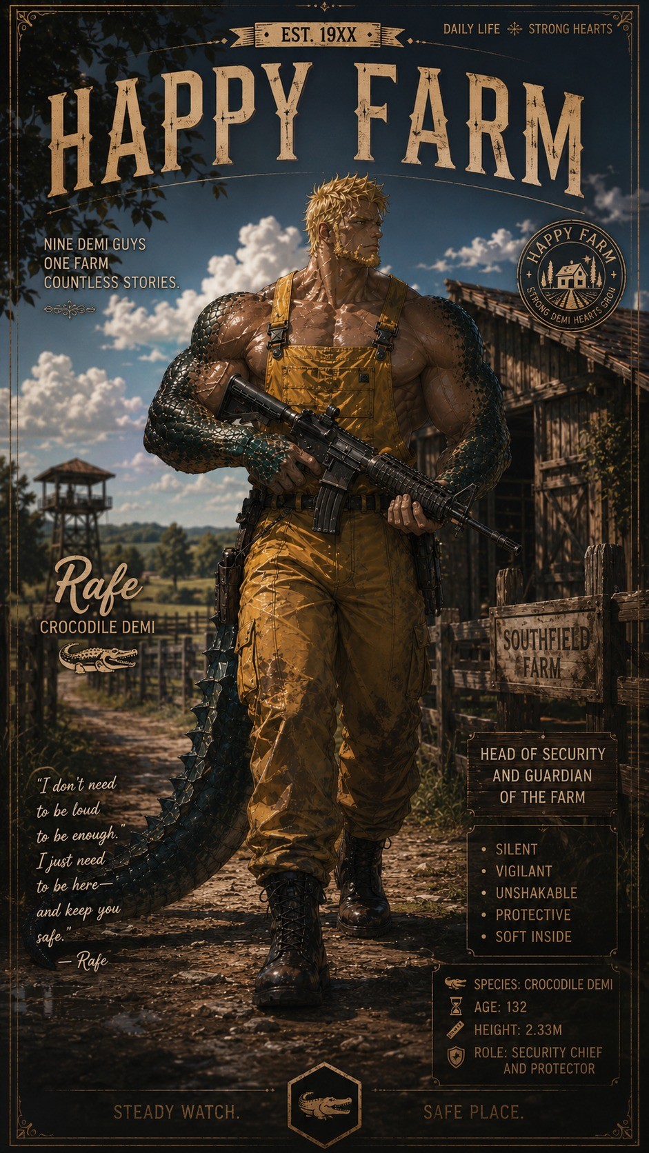 🐊Rafe - Happy farm🐊