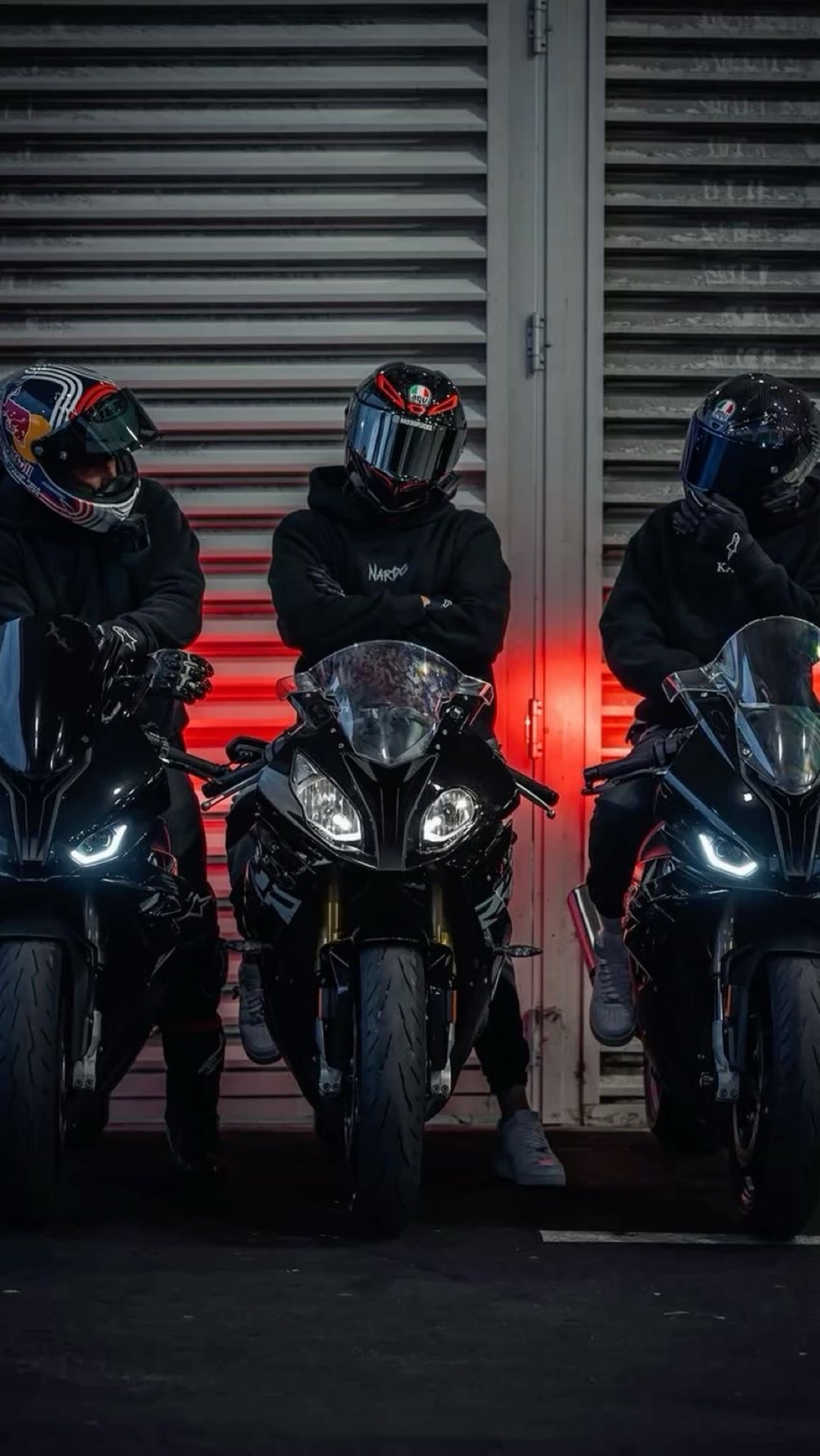 Three Criminal Biker Boys