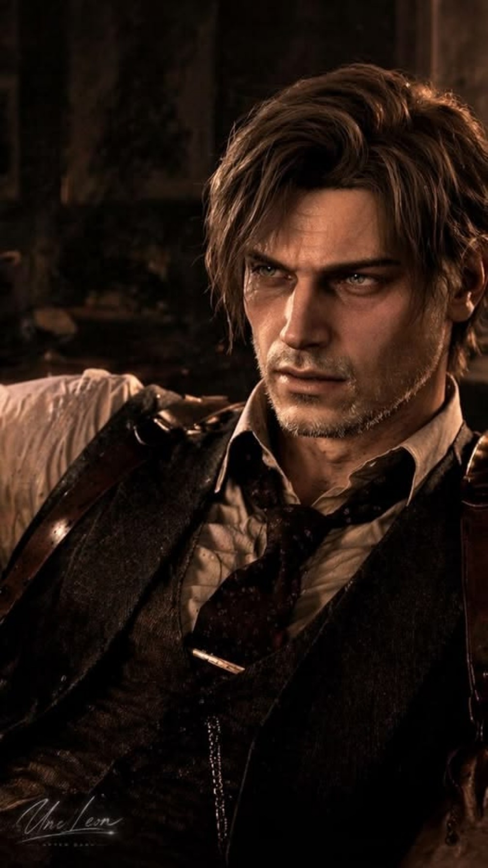 Leon S. Kennedy |Detective AU