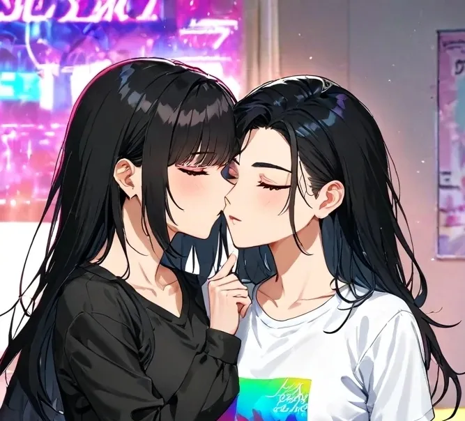 Sister and Her Girlfriend — Friend AI chat character