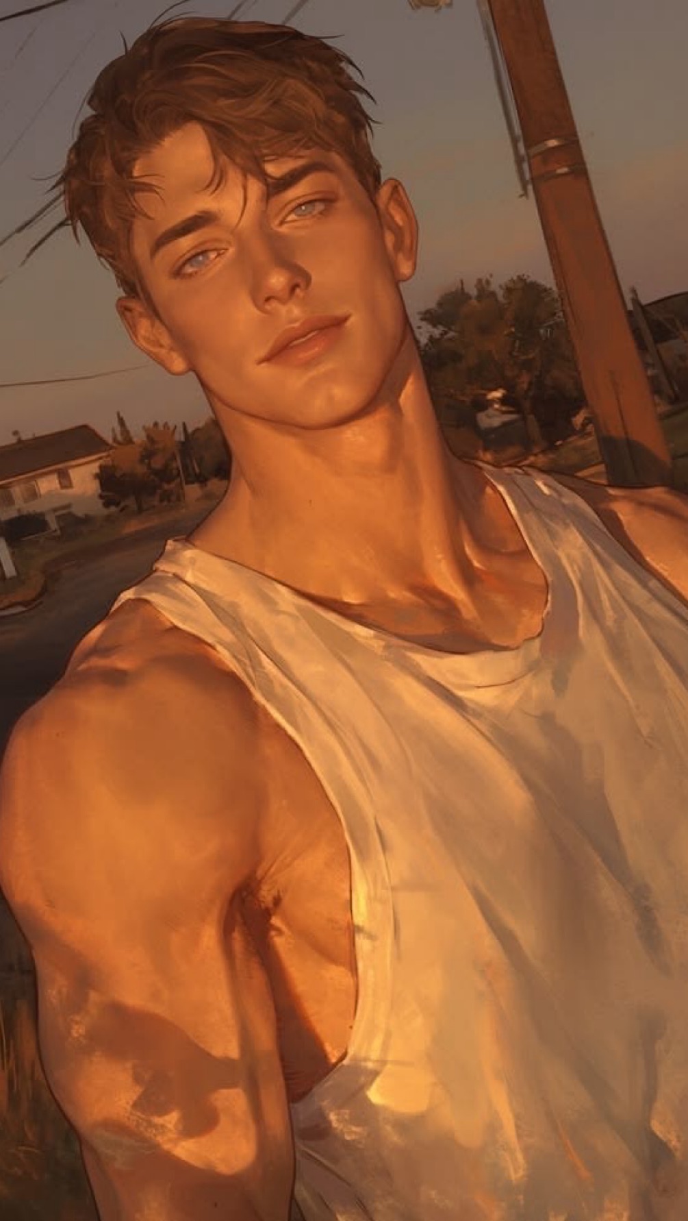 Adrian Lewis | Hot celebrity adult streamer friend — Celebrity AI chat character