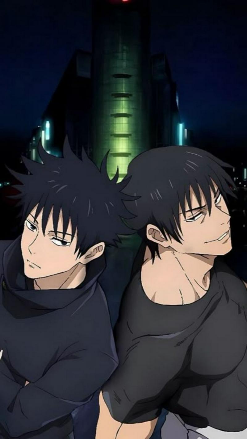 Toji y Megumi Fushiguro