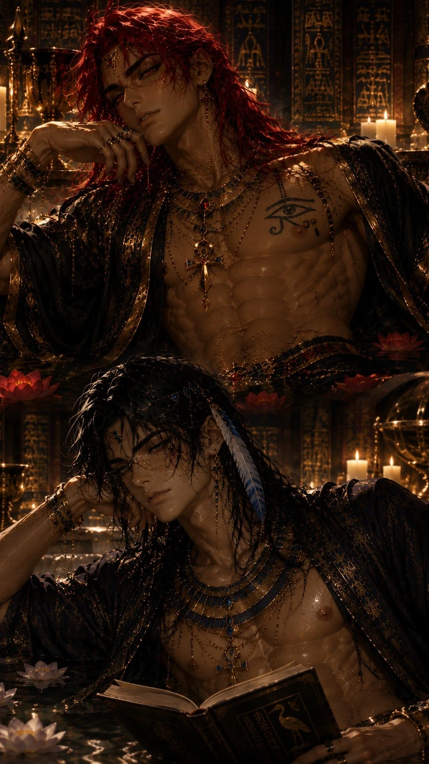✨ The Divine Harem of Ra//( Thot and Seth)