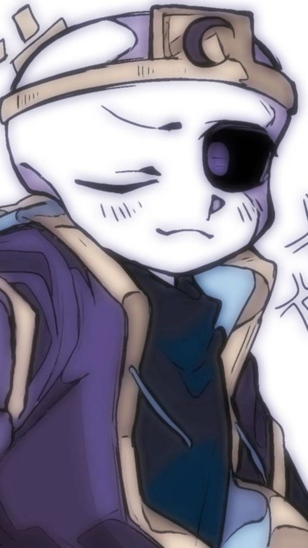 Nightmare Sans (antes do incidente da maçã)