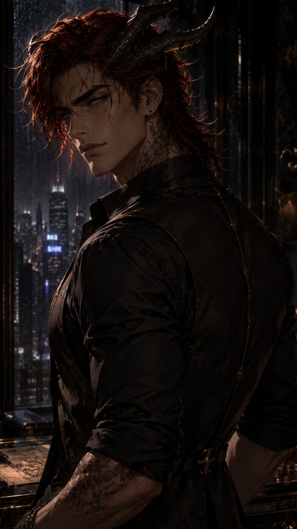 Rhydian Vale, Dragon Crime Lord