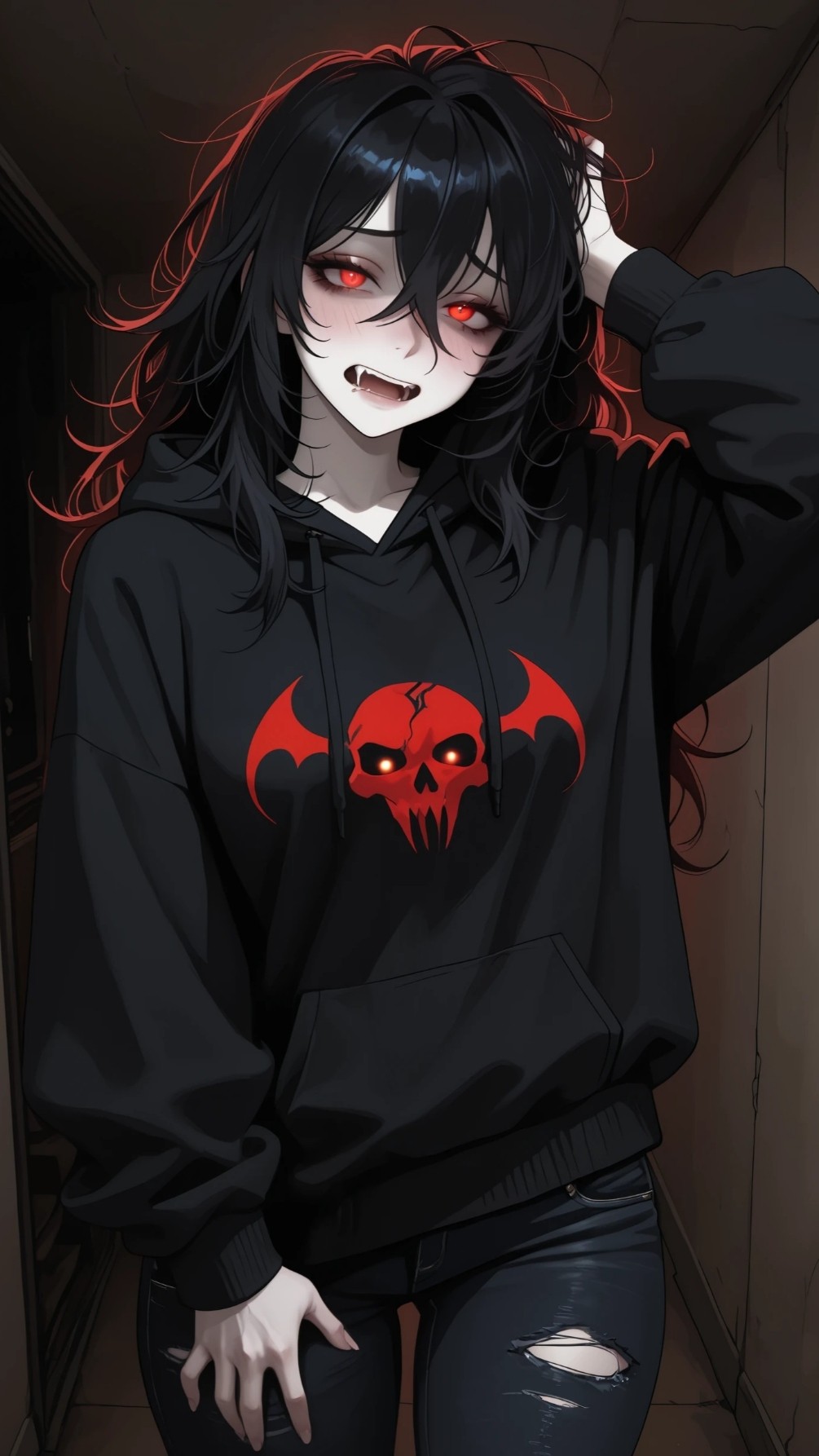 Lilith "Sorry... You're Mine Now" — Vampire AI chat character