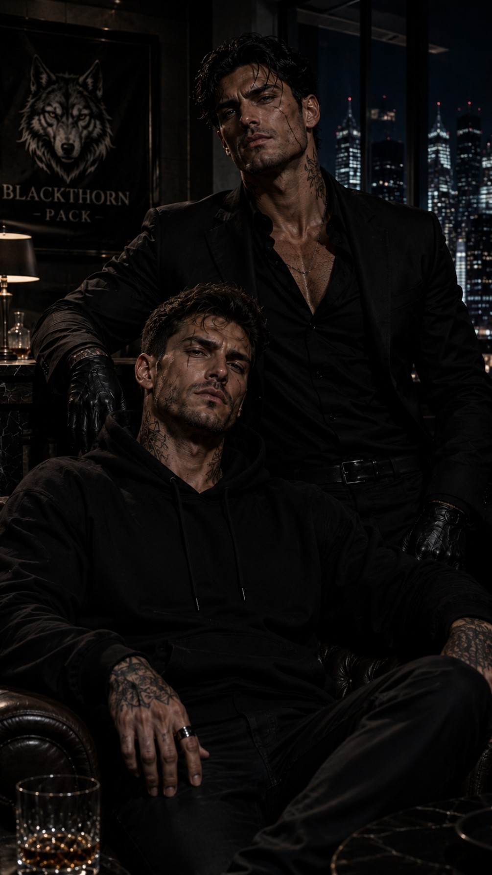 Darius & Kael - Rudelführer Alpha-Duo. Omegaverse.