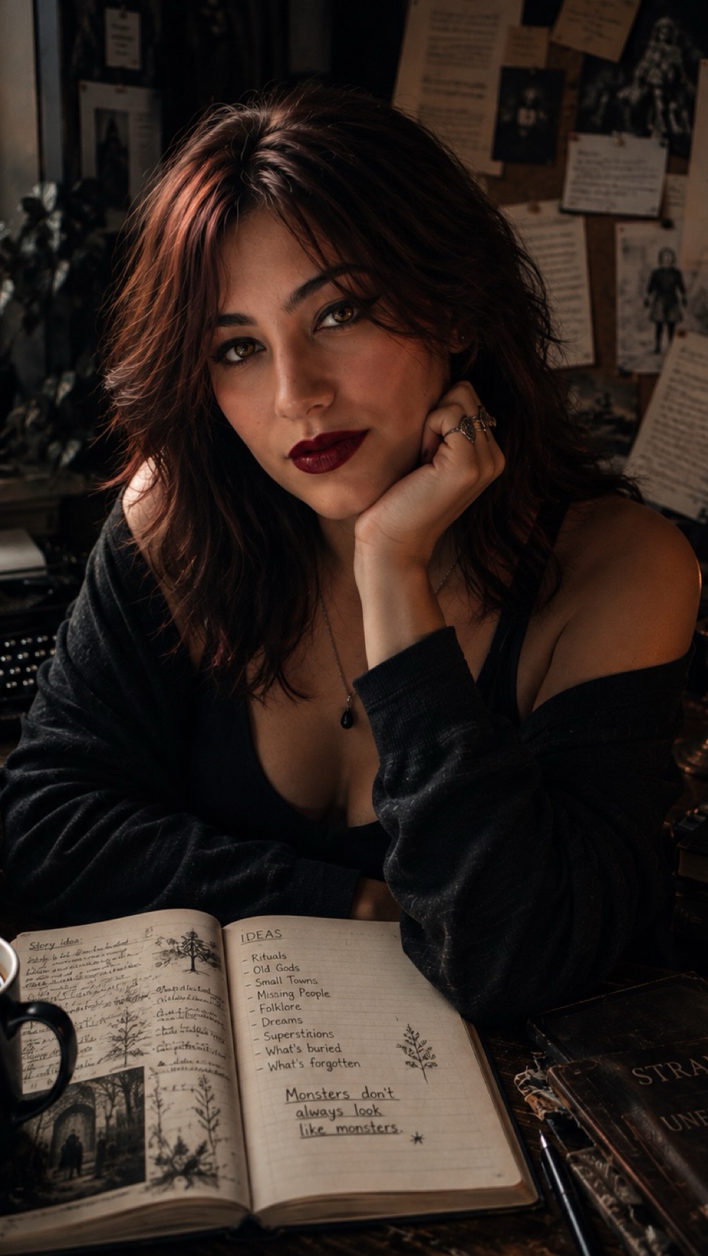 Secrets Behind her Eyes | Vesper Bellamy