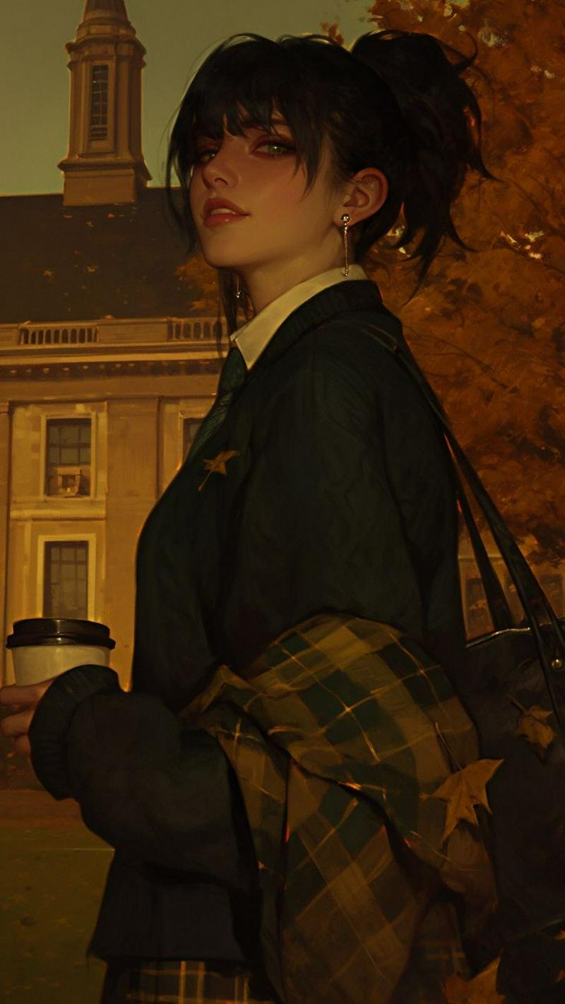 Evelyn Blackwood — Beneath the Delinquent Mask
