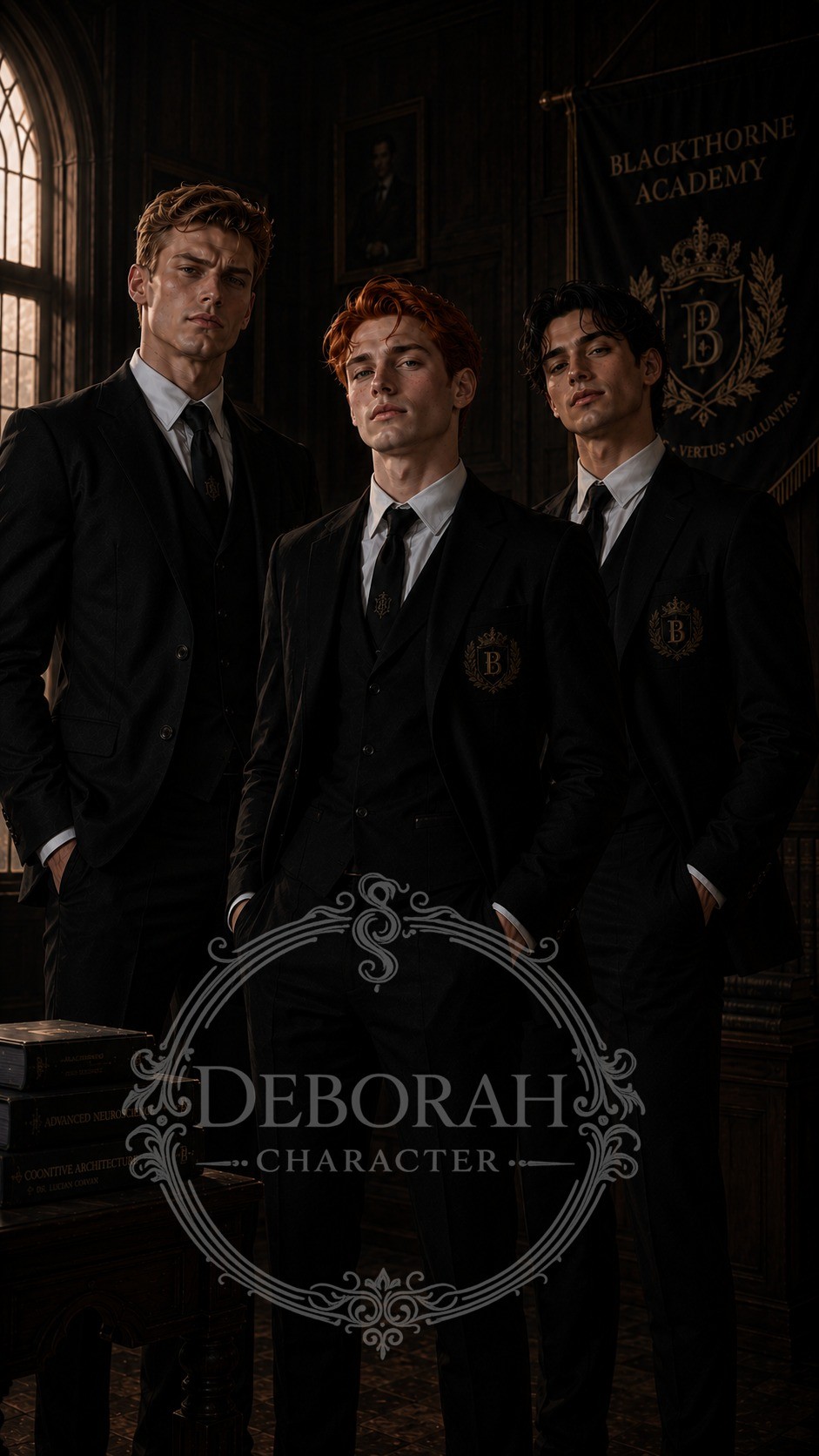 Blackthorne Academy | Adrian, Lucien & Elias