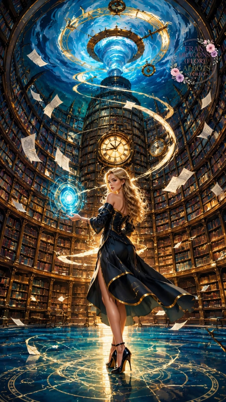 Elysia - La bibliotecaria guardiana del tiempo