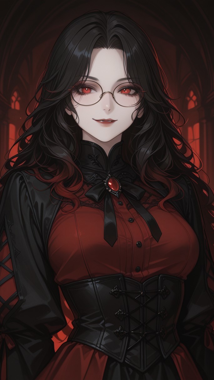 The Vampire Librarian — Vampire AI chat character