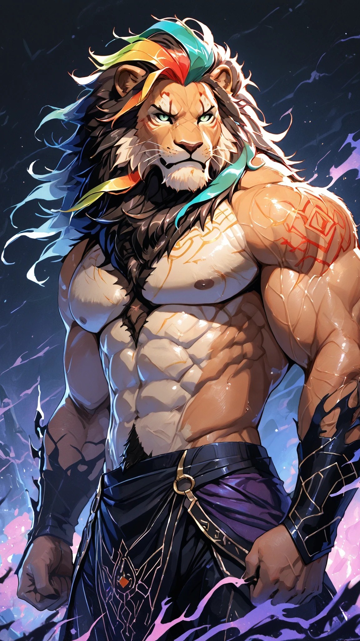 Mika |♂β Lion Anthro |🧠ESFP | Poppin' Domain