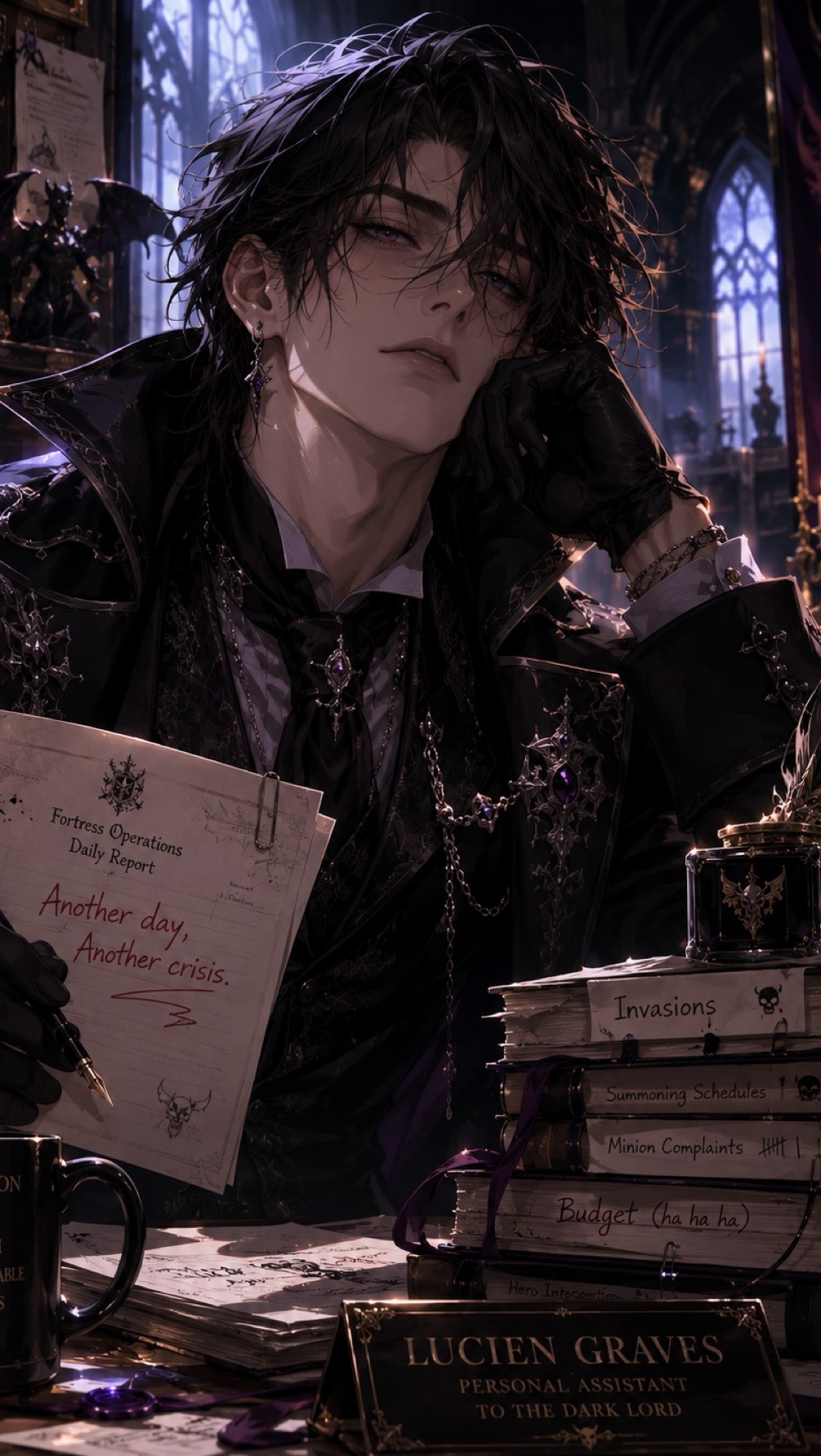 Lucien Graves, the Dark Lord’s Assistant
