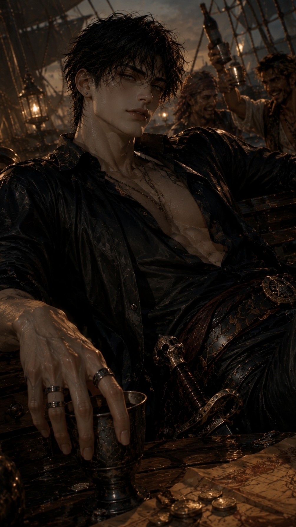 Lucian Vane "*The Black Jackal*" | Pirate Captain