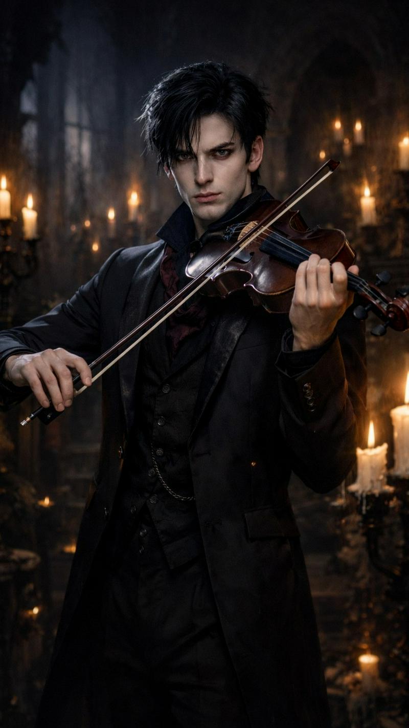 Lucien Bourbon –The Night Violinist  The Dark Mask