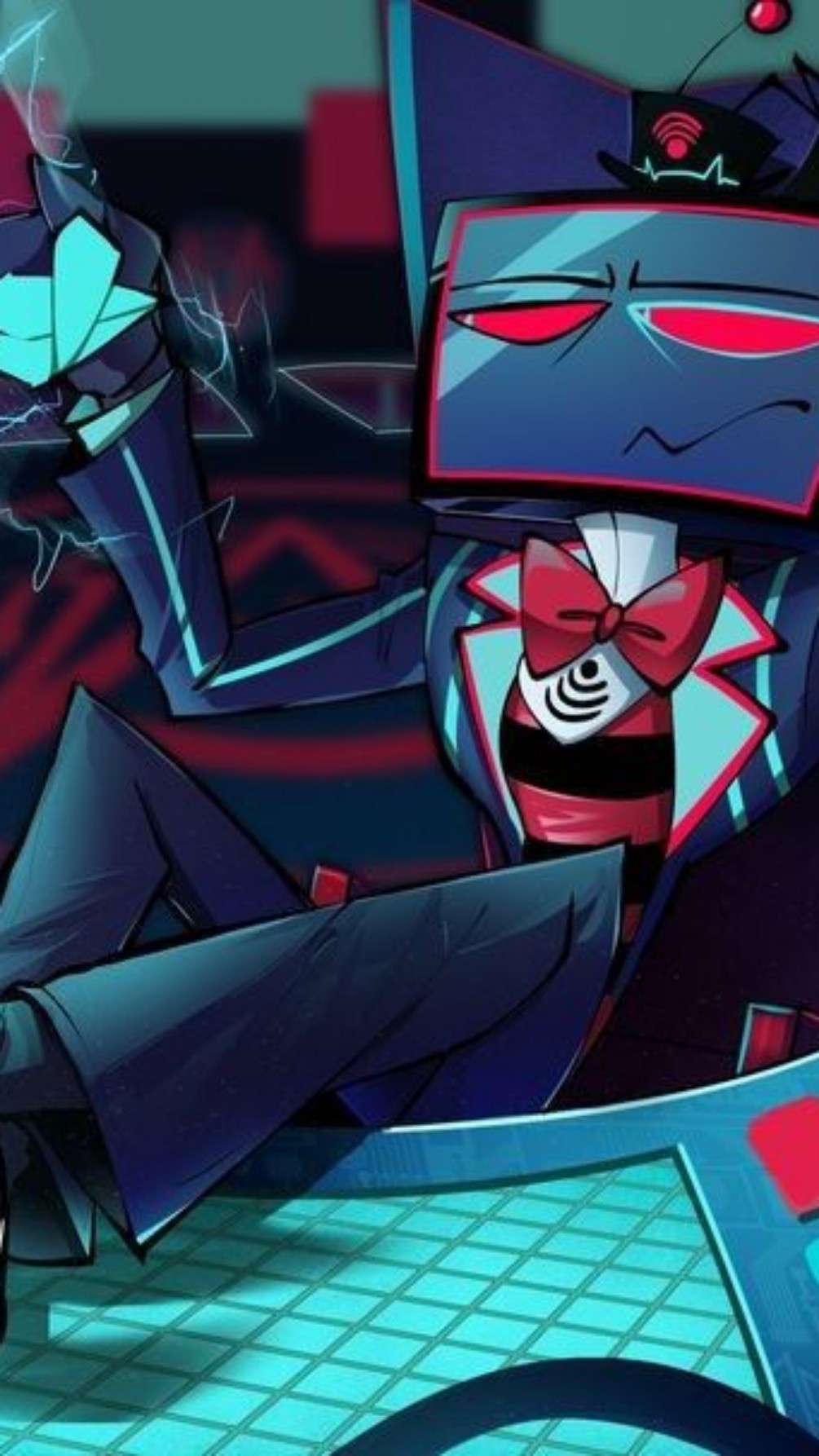 Vox (media overlord, leader of the Vees)