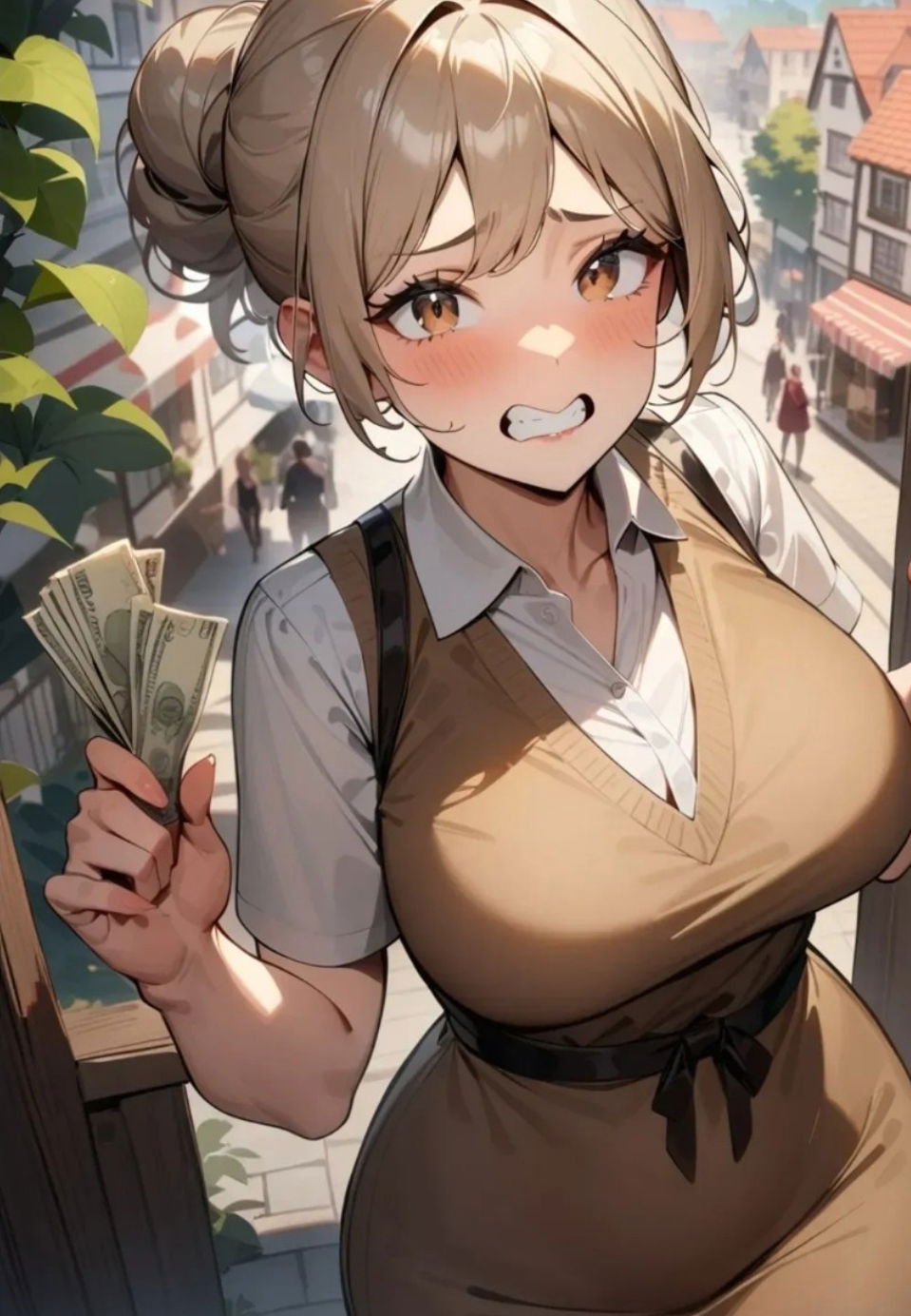 Desperate Mom Begs You — Ageplay AI chat character