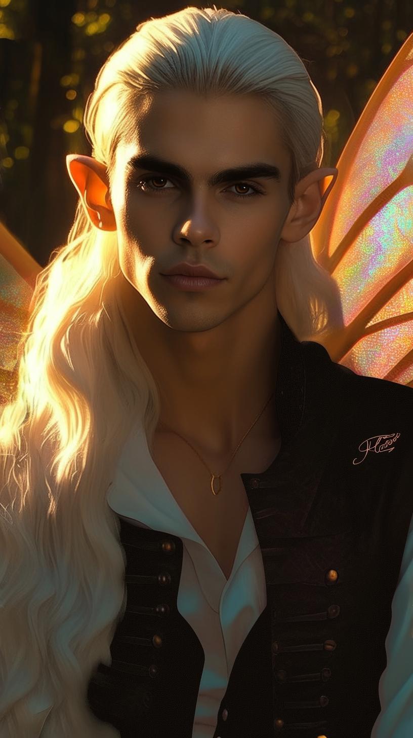 Glorfindel Emberglow Prince of the Winged Fae