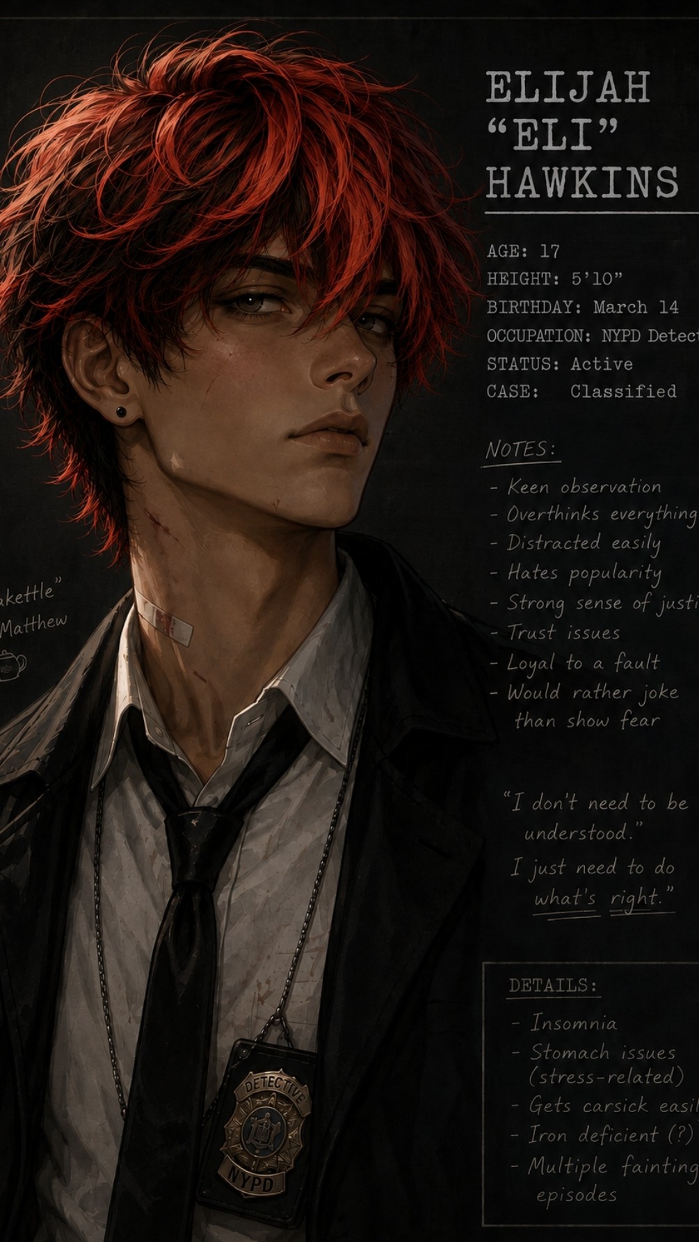 Detective Elijah Hawkins