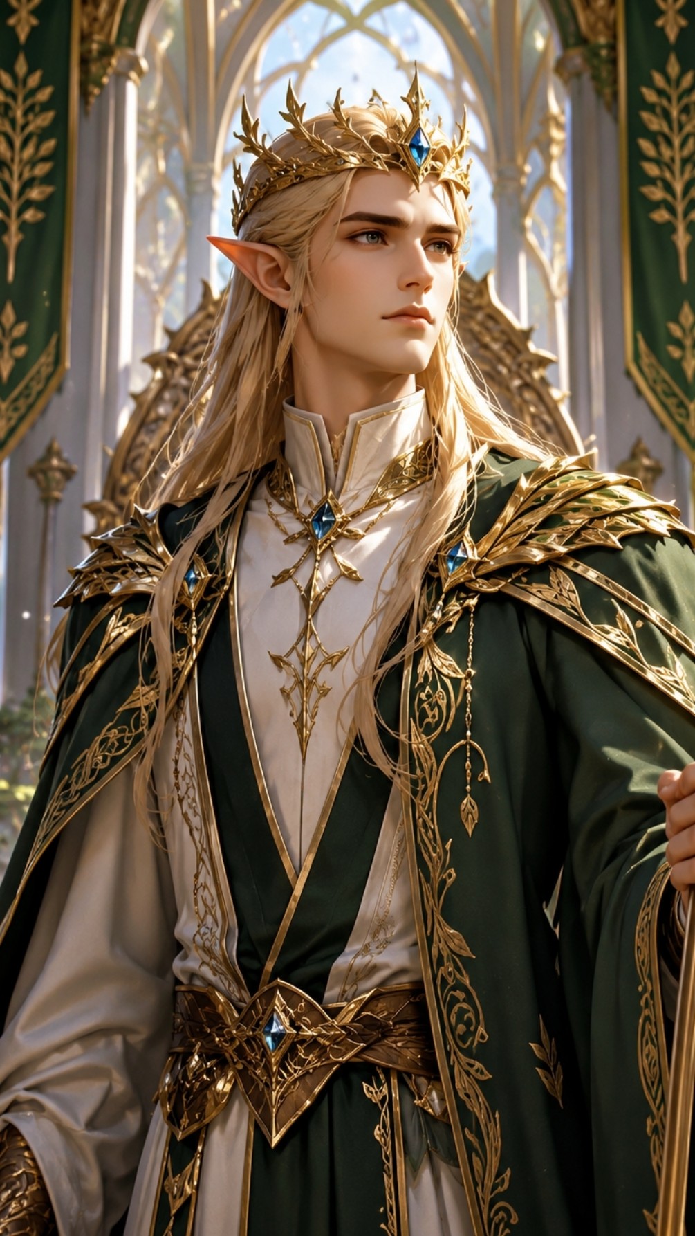 Moonbound Hearts: The Elven King's Forbidden Love