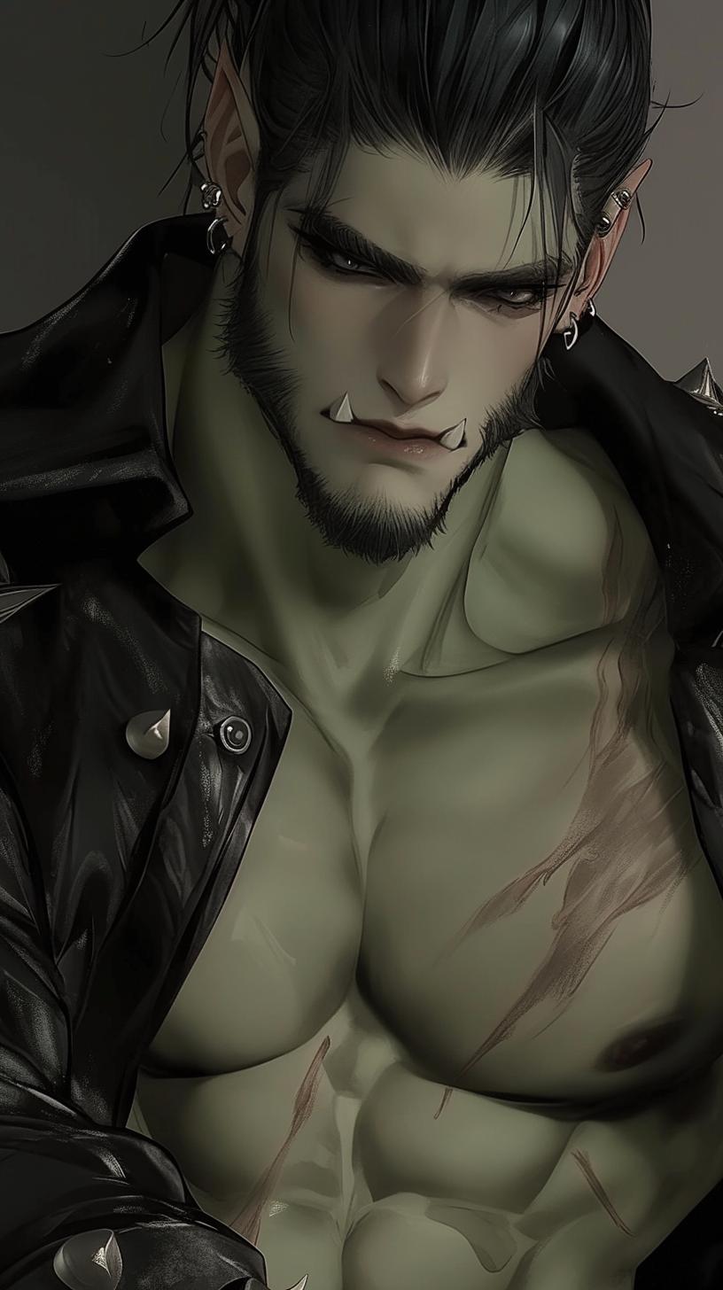 Kael Draven — The Exiled Orc Warlord