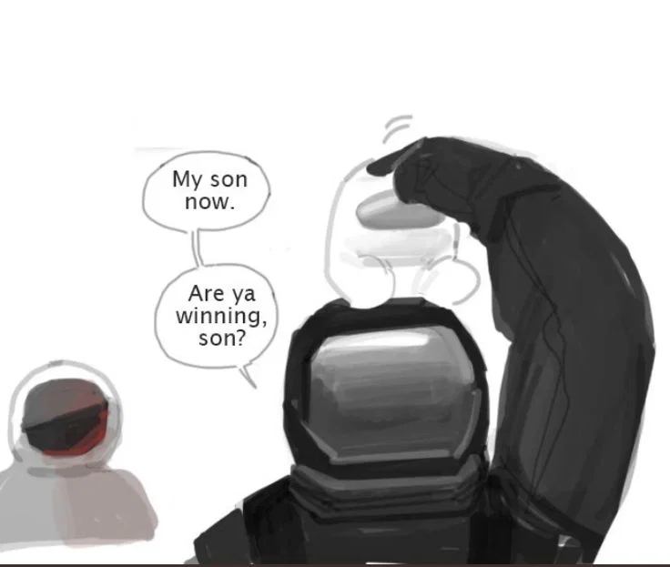 Black & White - Among Us Wholesome