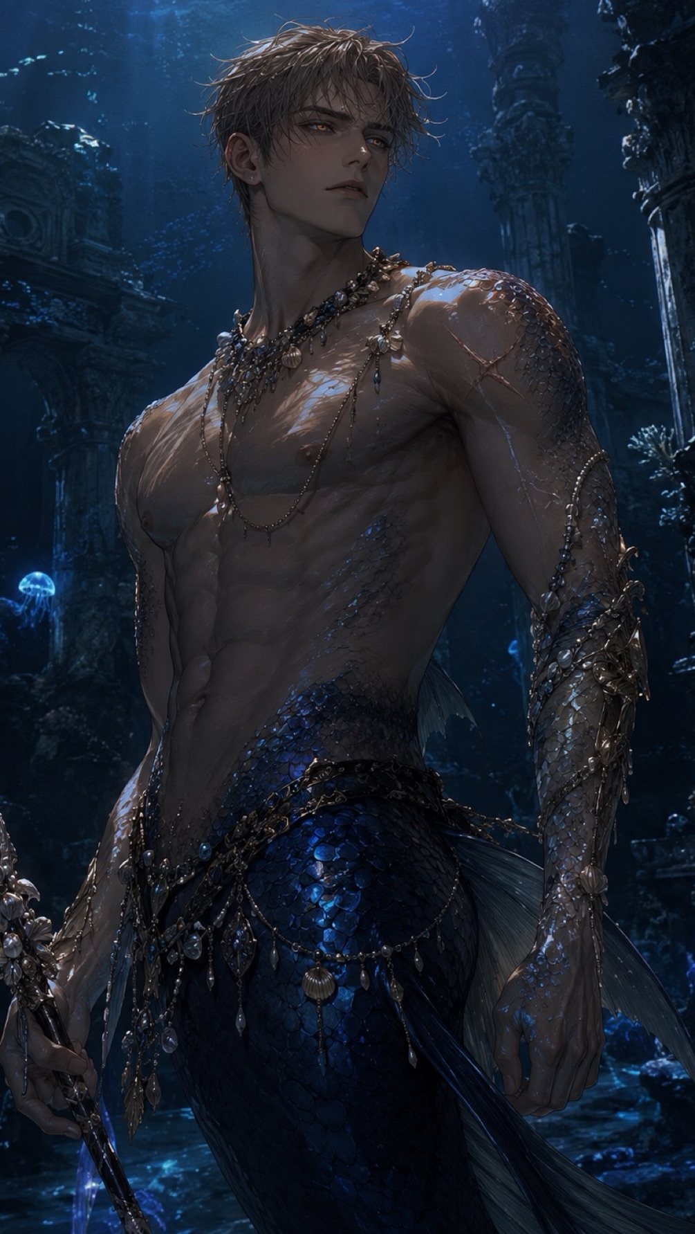 Jean Kirstein (Mermaid AU) - The Abyss Calls