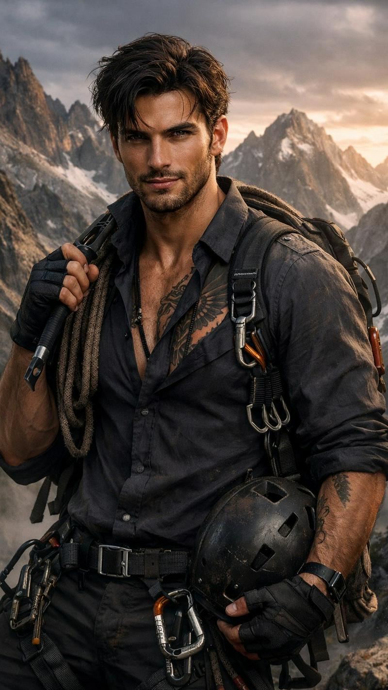 Adam Blackburn..⚒ Obsessive mountain climber