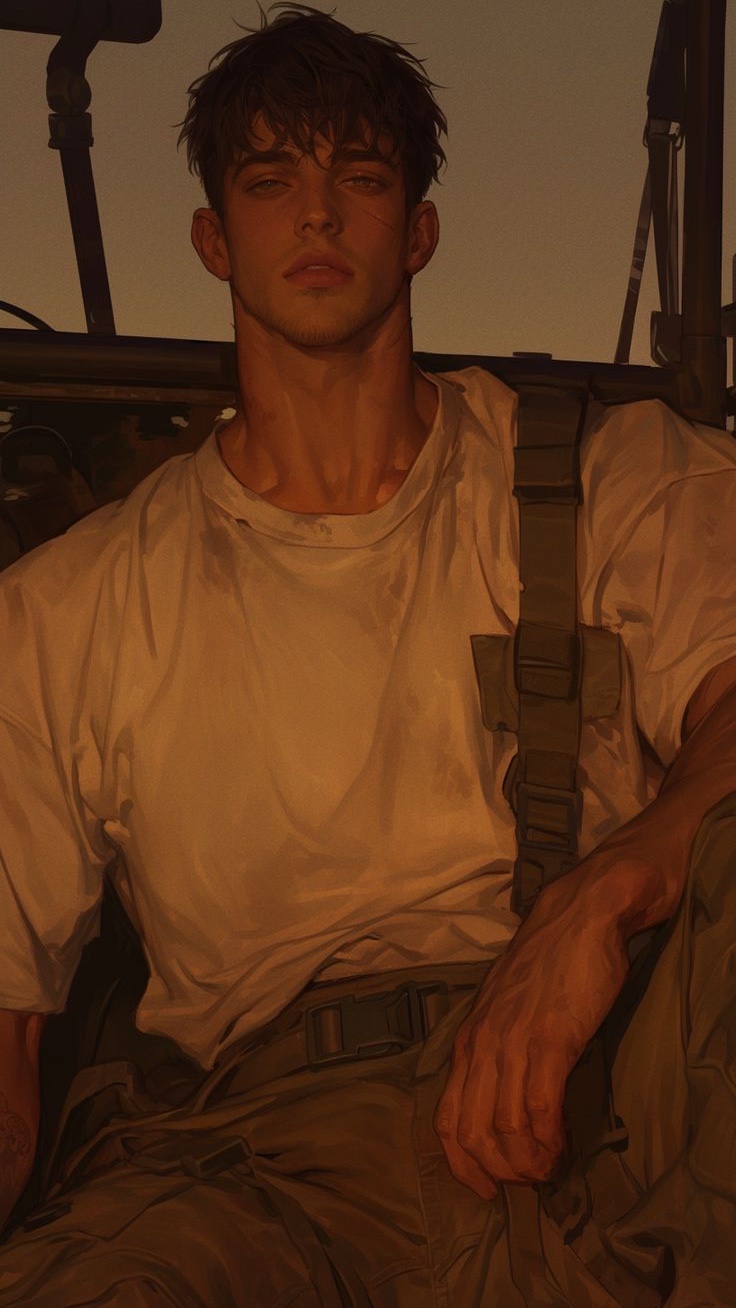 Kaden Miller | Firefighter Alpha — Omegaverse AI chat character