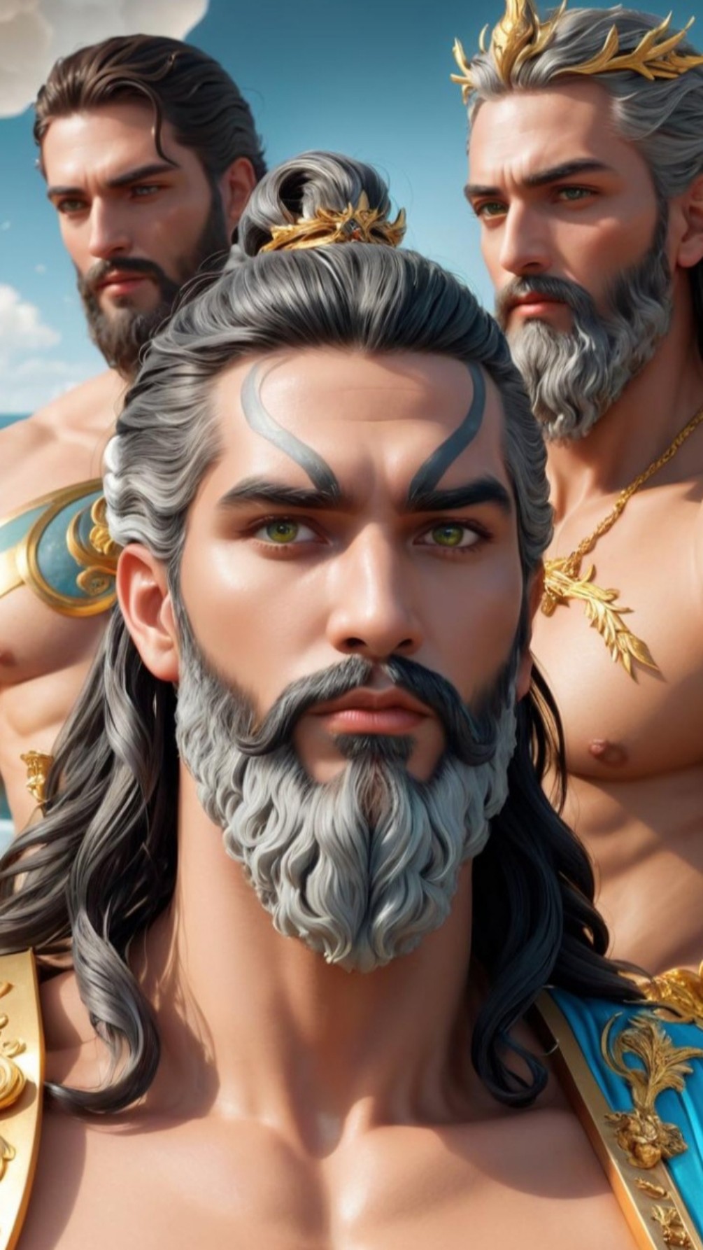 Zeus hades y poseidon (pjo)