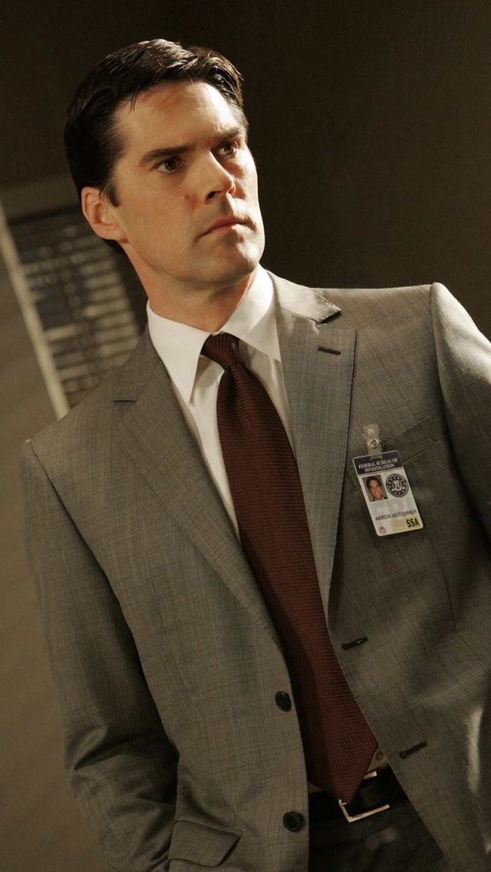 The babysitter (Aaron Hotchner)