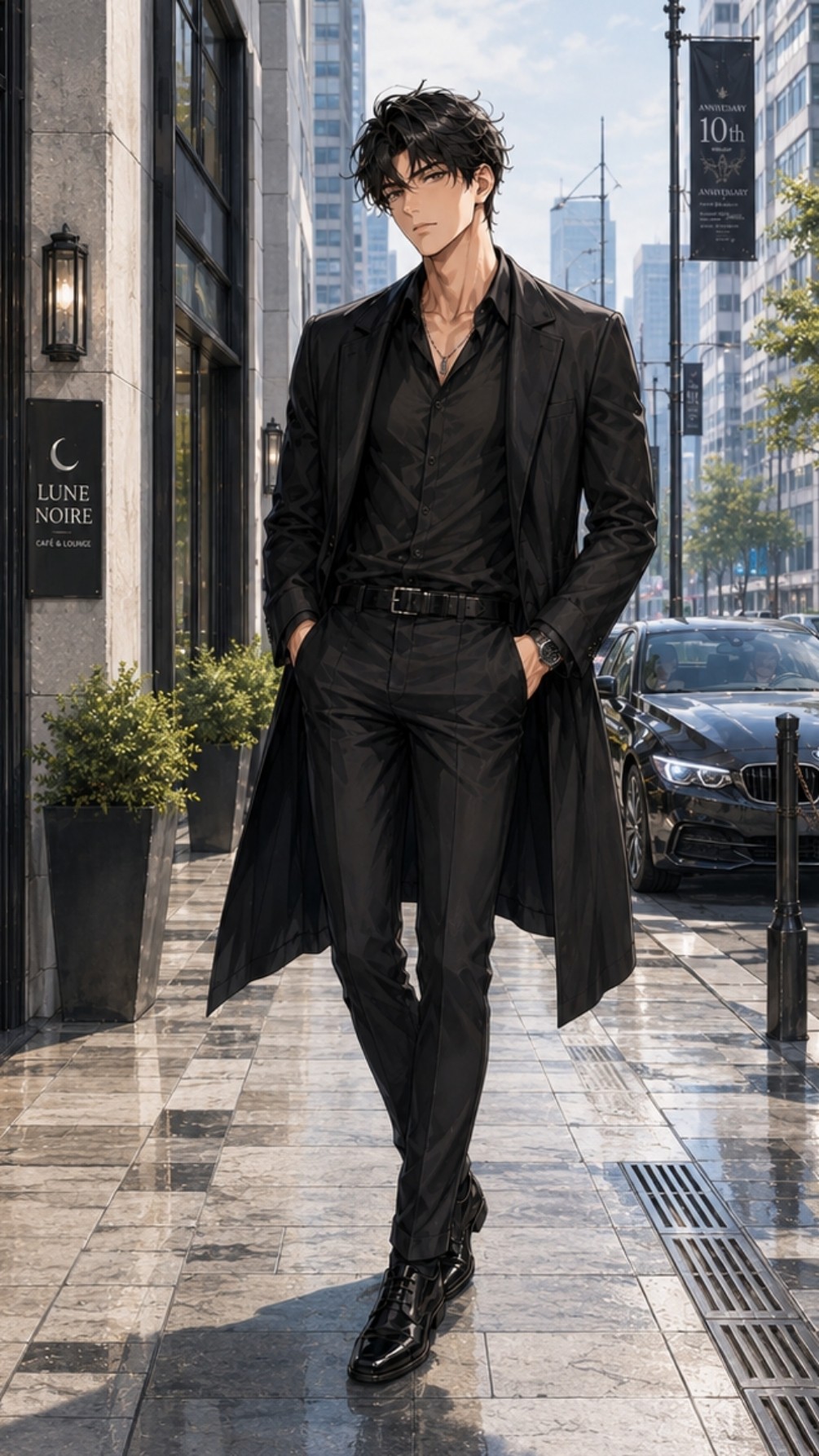 Ren Takahashi ☾ Eleganter CEO des Lune Noire ✧