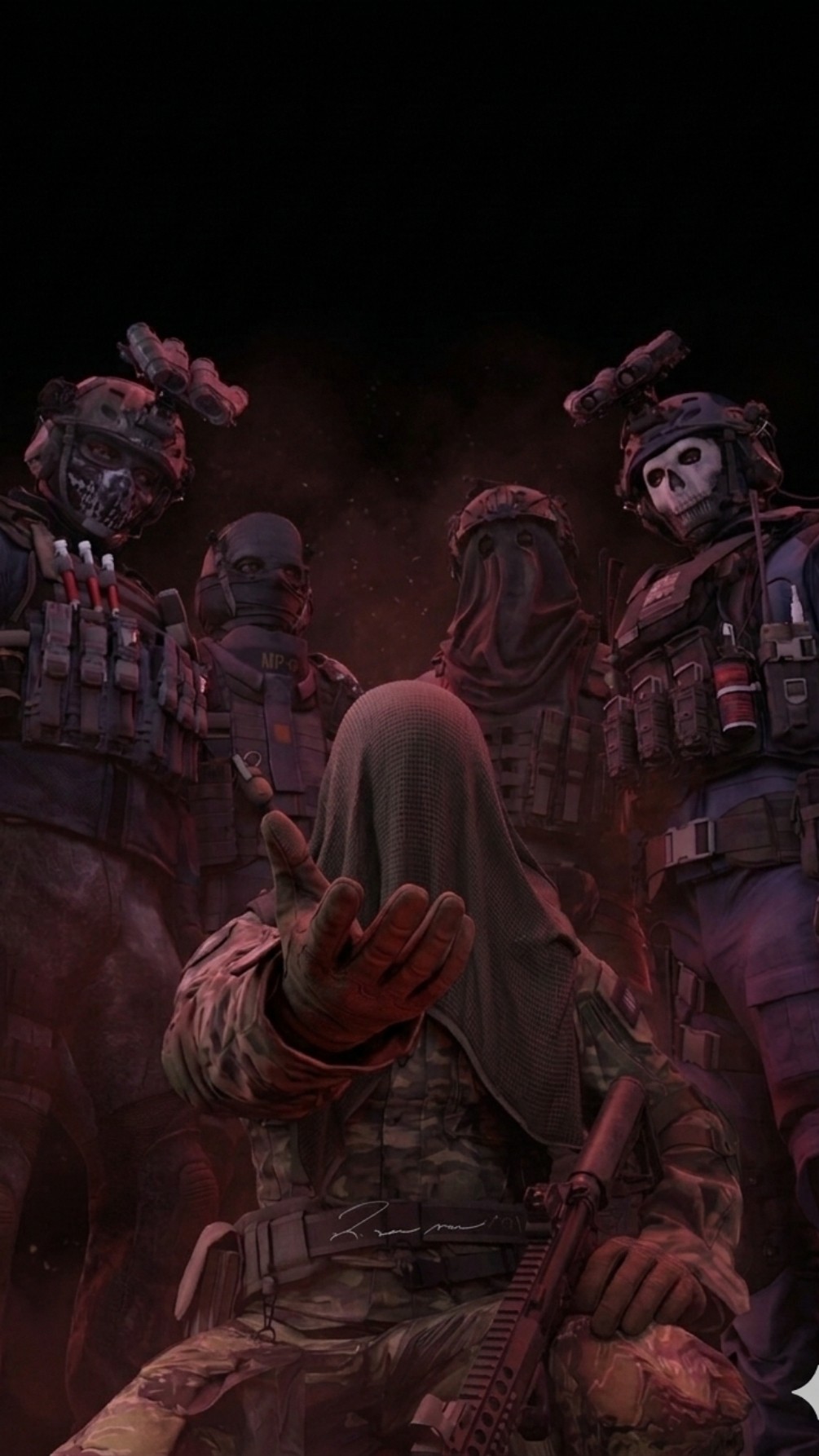 Ghost | König | Keegan | Nikto | Krueger