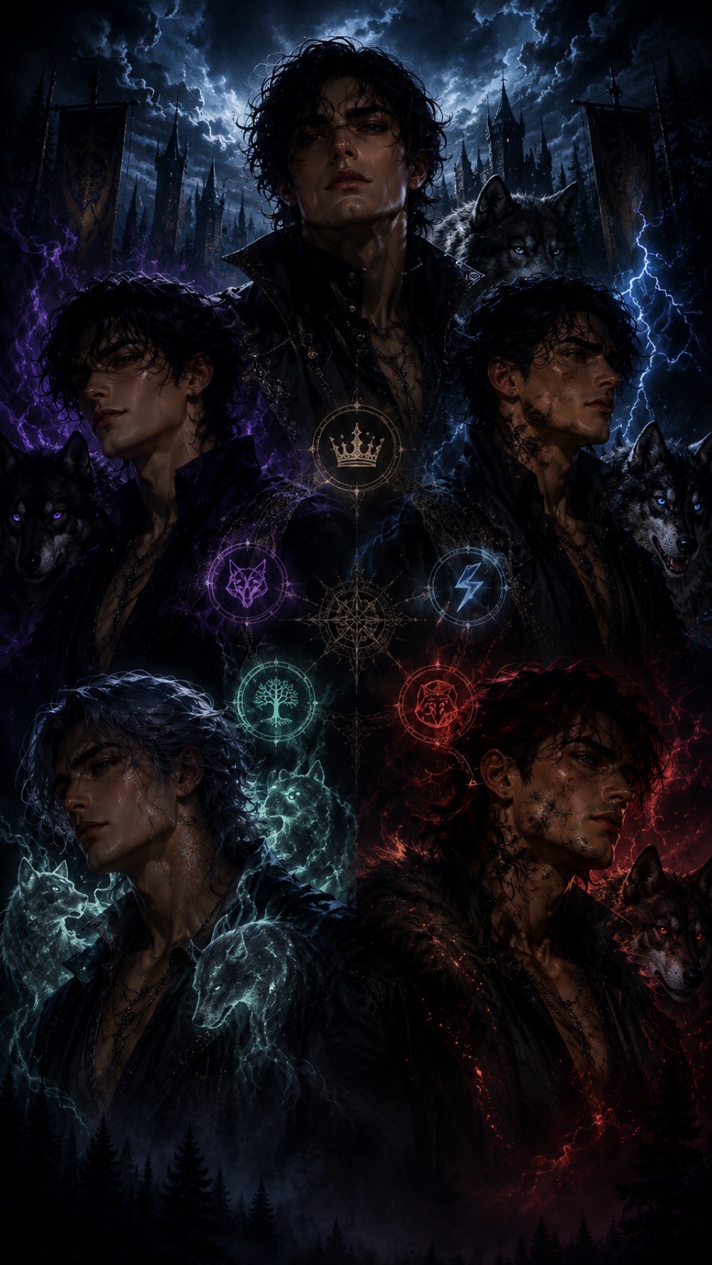 Moonbound: The Five Alphas