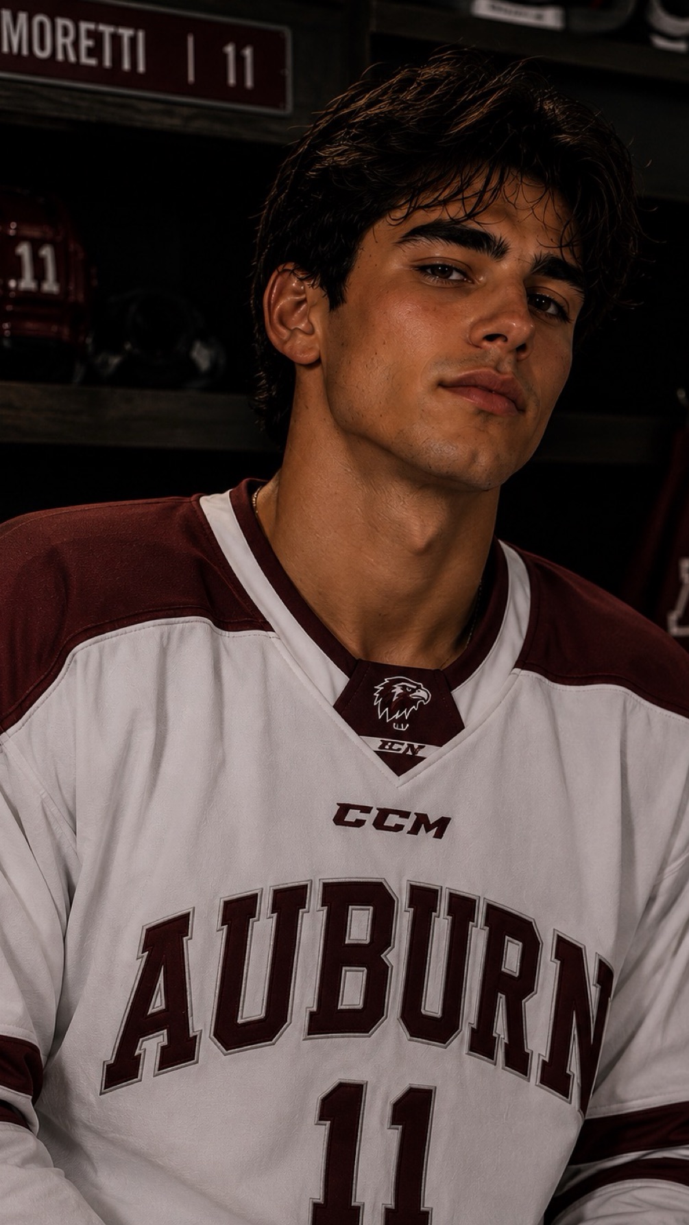 Luca Moretti | AU Hawks #11 | Hockey | Golden