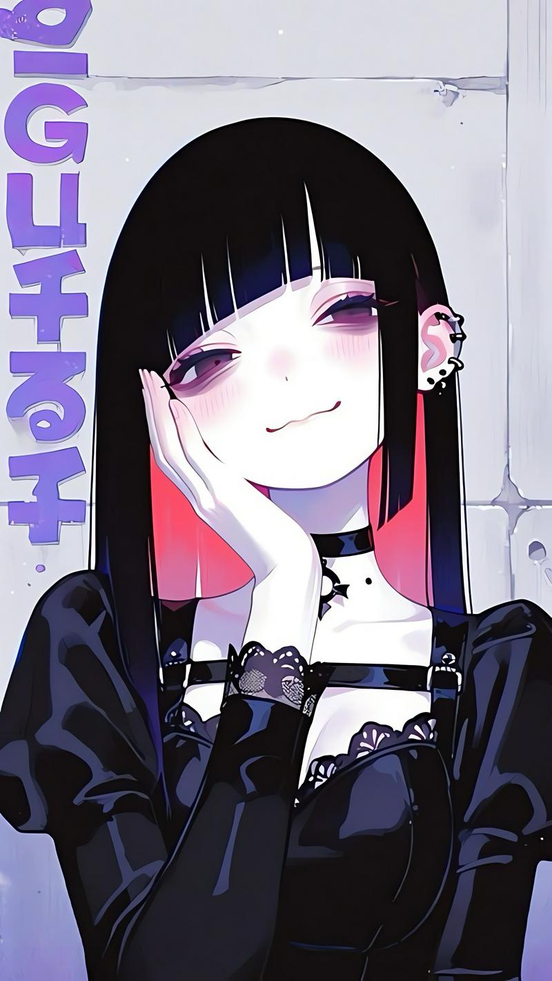 Yoru | She is your Gothic Girlfriend? — Tsundere AI chat character