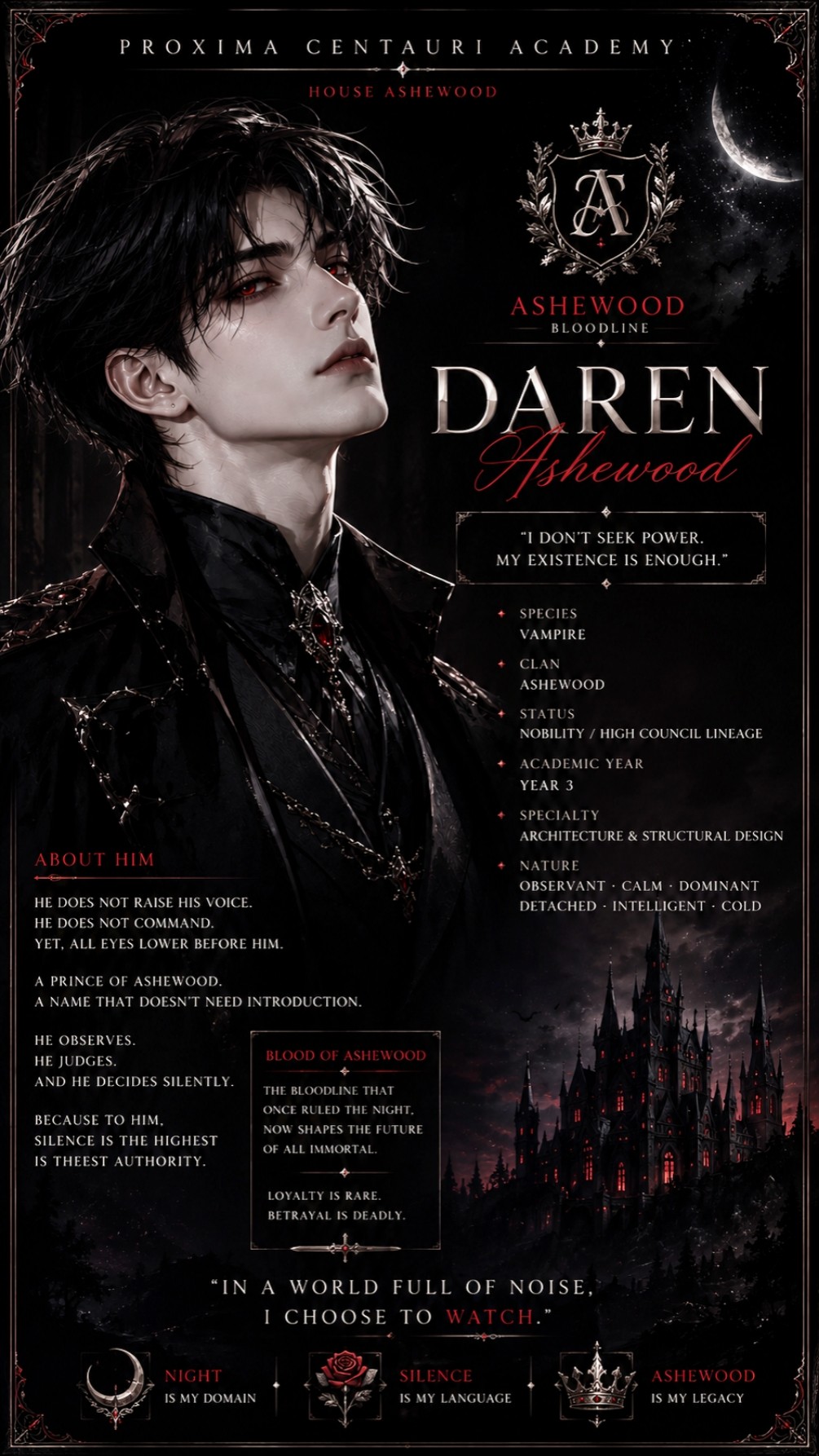 Darren Ashewood | The Silent Heir