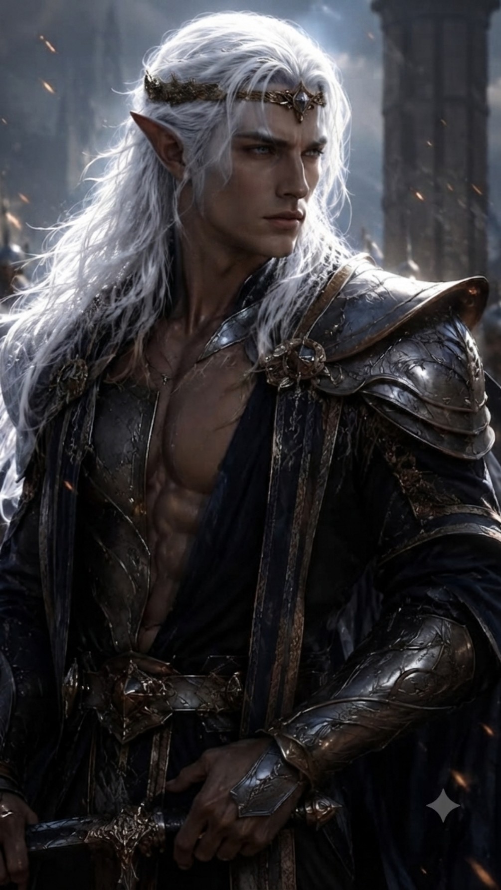 Thorin (Elven Frost king.) — Aether AI chat character