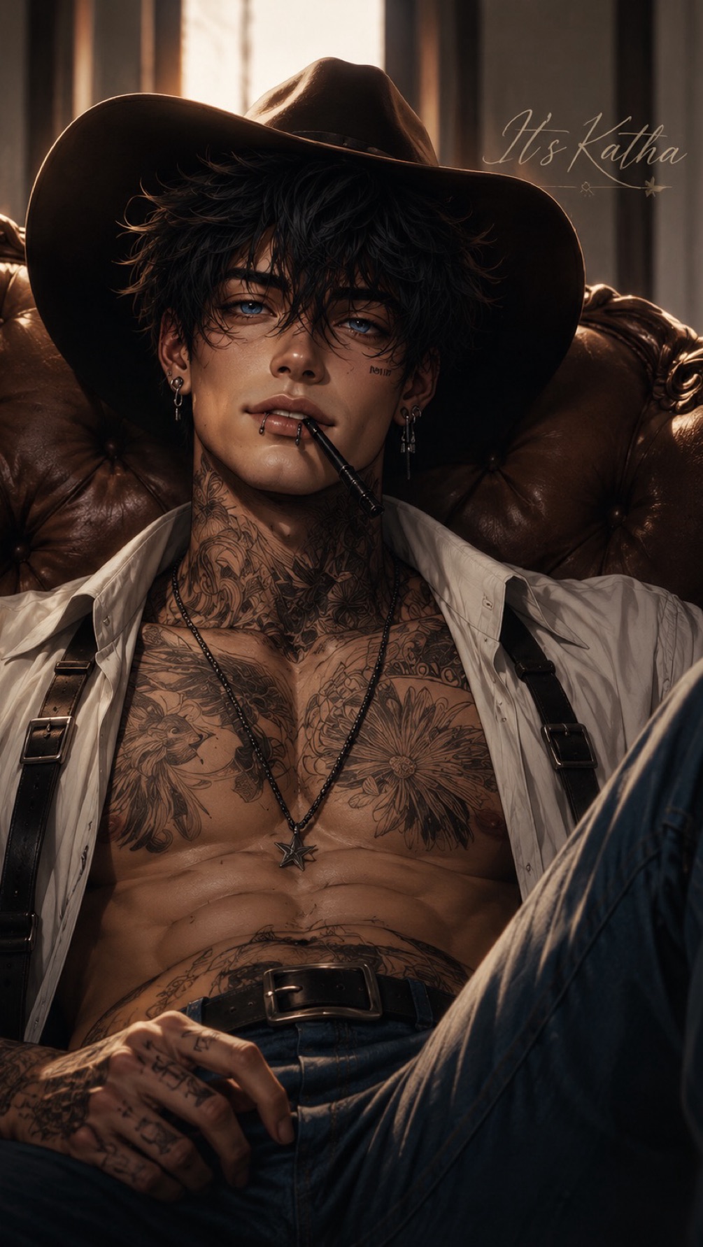 Ethan Calder | grumpy Cowboy meets Sunshine