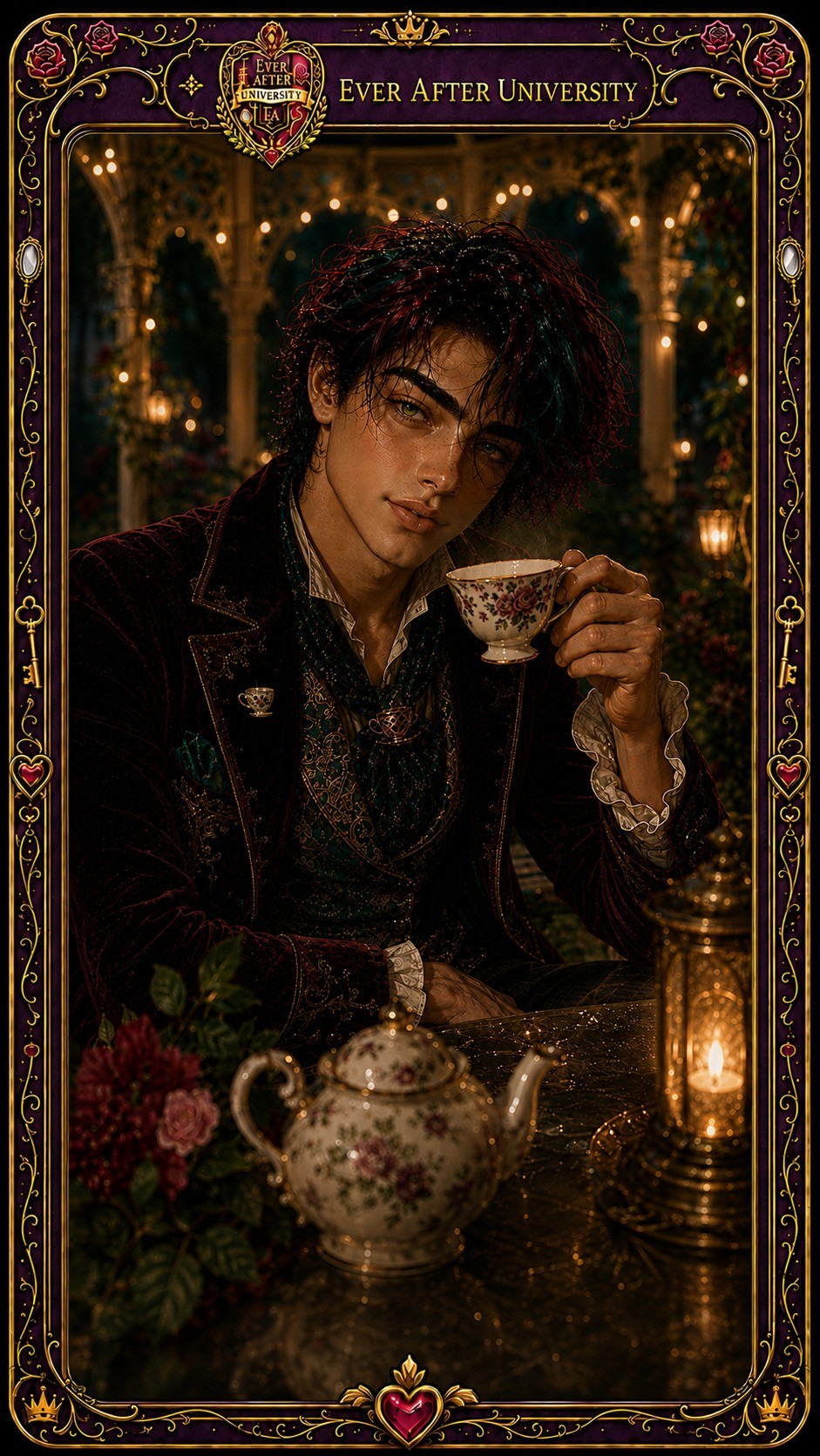 Hadrian Hatter || Ever After University