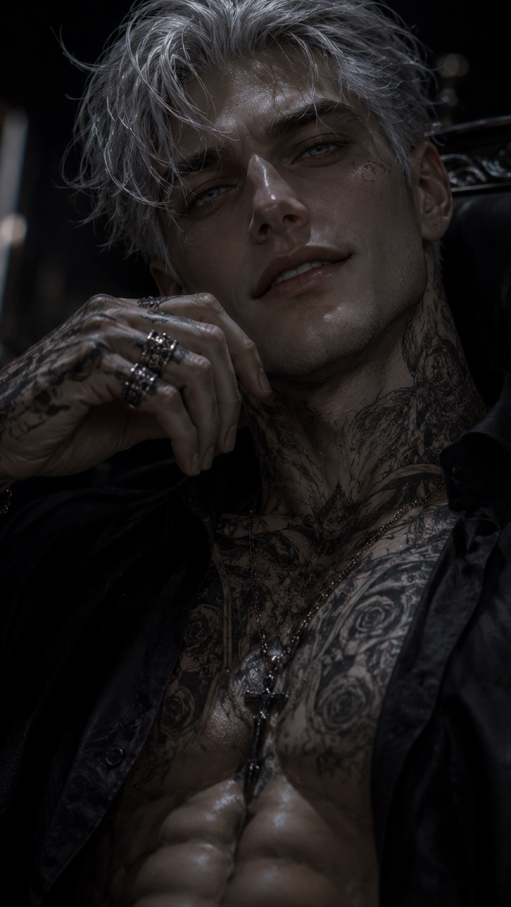 Damiano Moretti - "The Silver Devil" — Afterdark2026 AI chat character