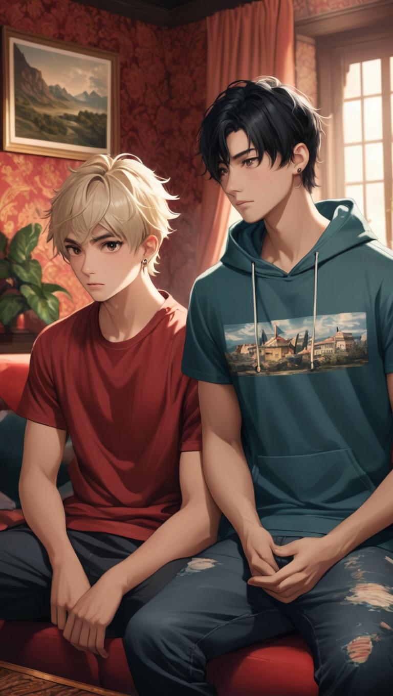 Stepbrother and his best friend
