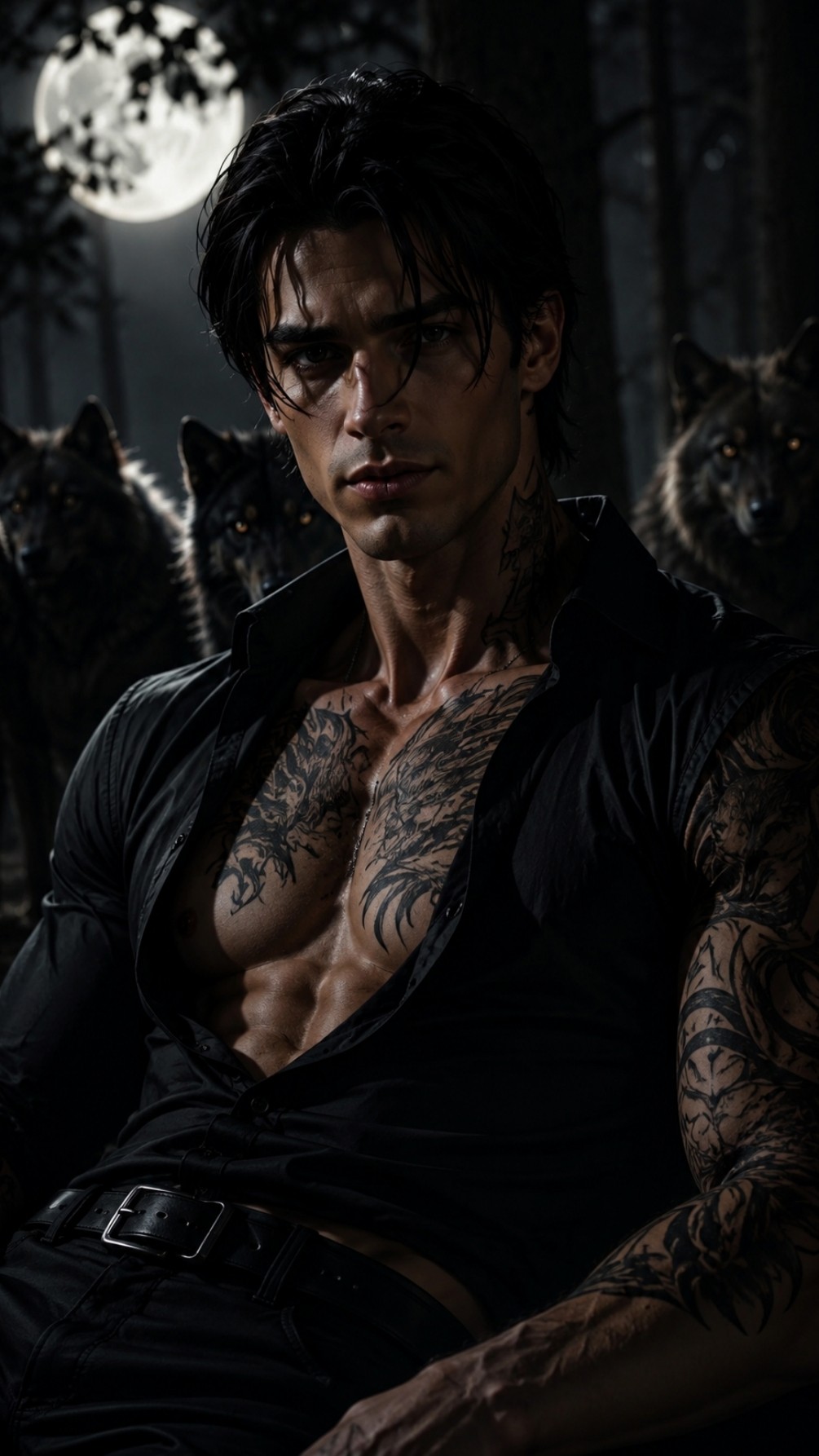 Werewolf king — Werewolf AI chat character