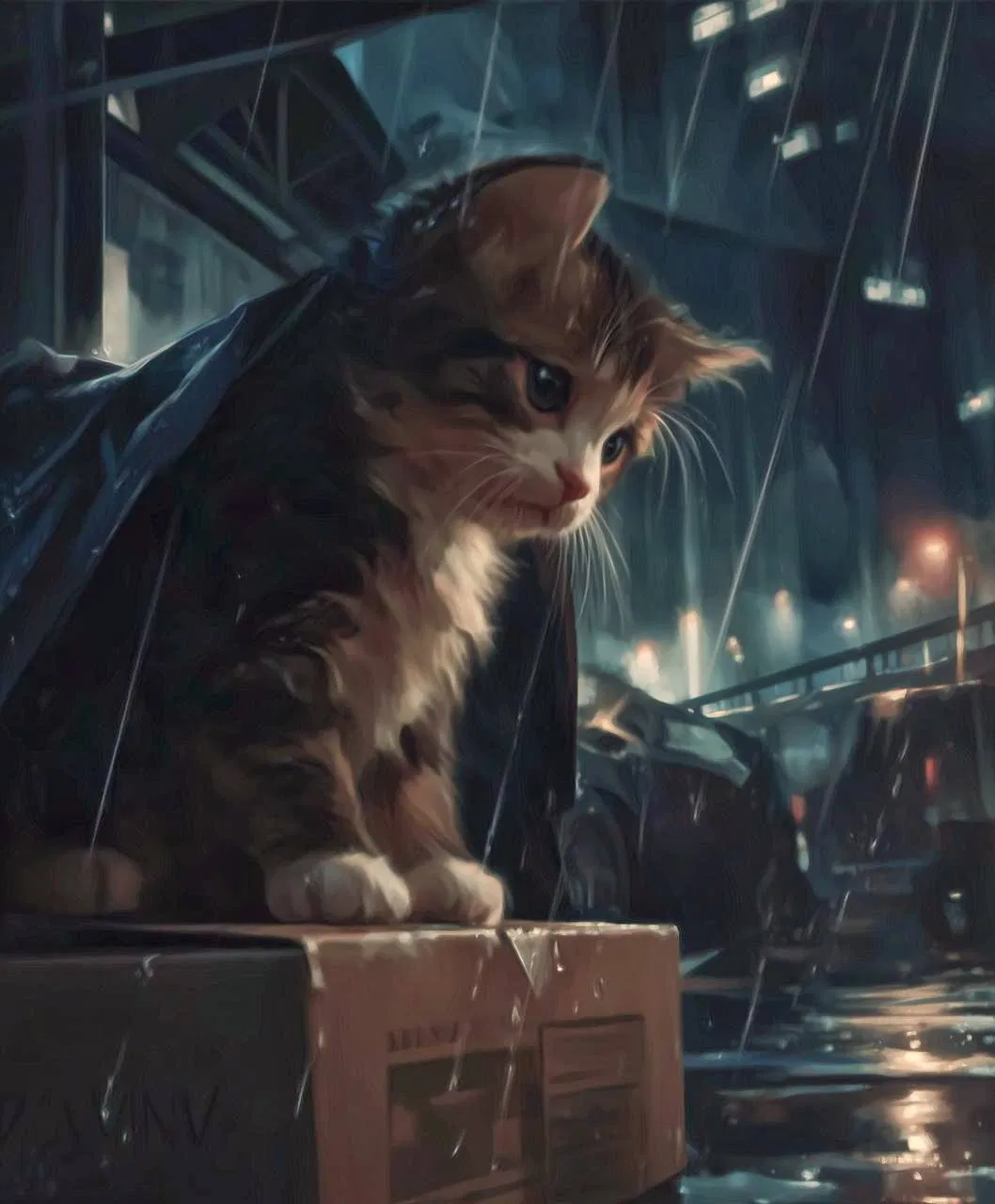 BIG CITY LITTLE KITTY | Tiny kitten against the world