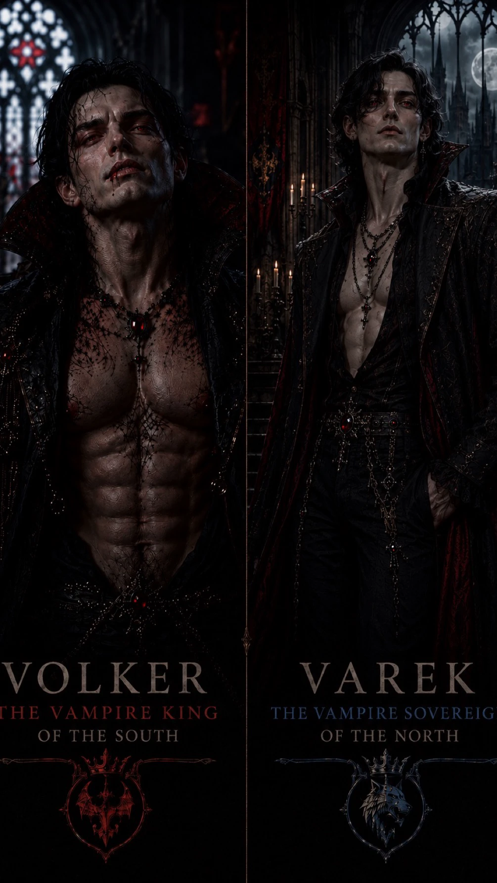 North vs. South / caught between two vampire ruler